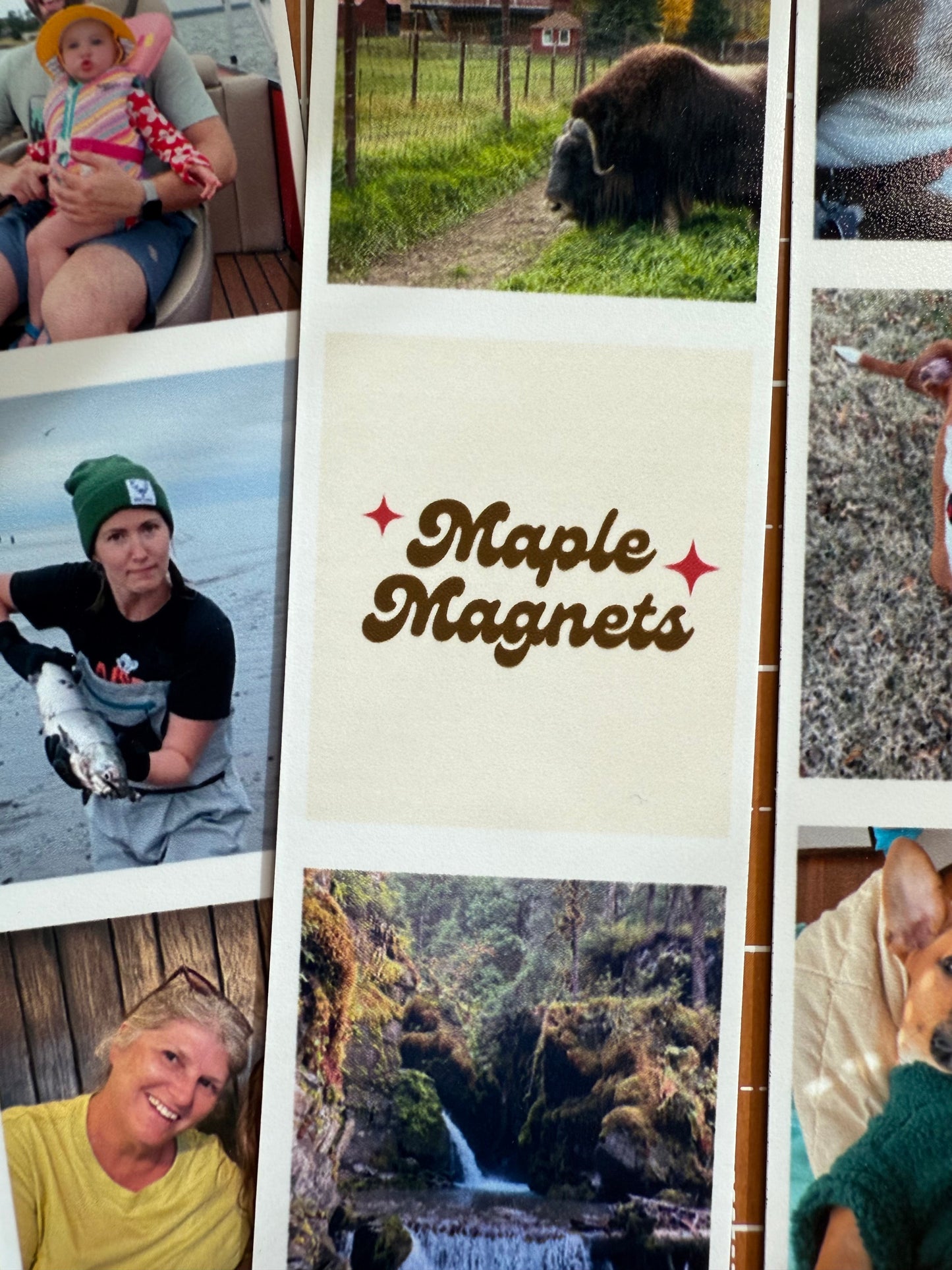 Custom Photobooth Style Magnets (flexible)