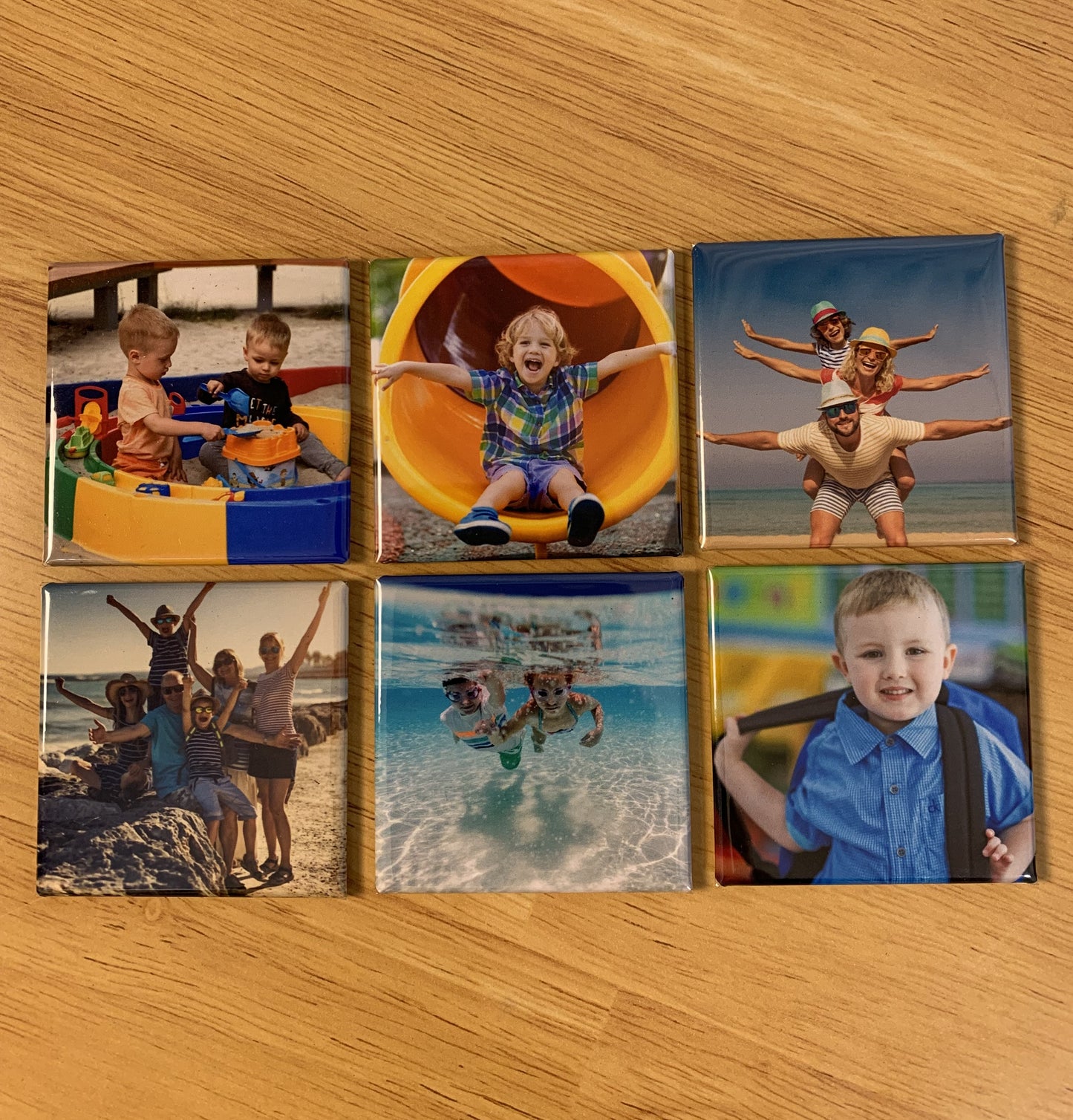 Custom Photo Magnets (hardback)