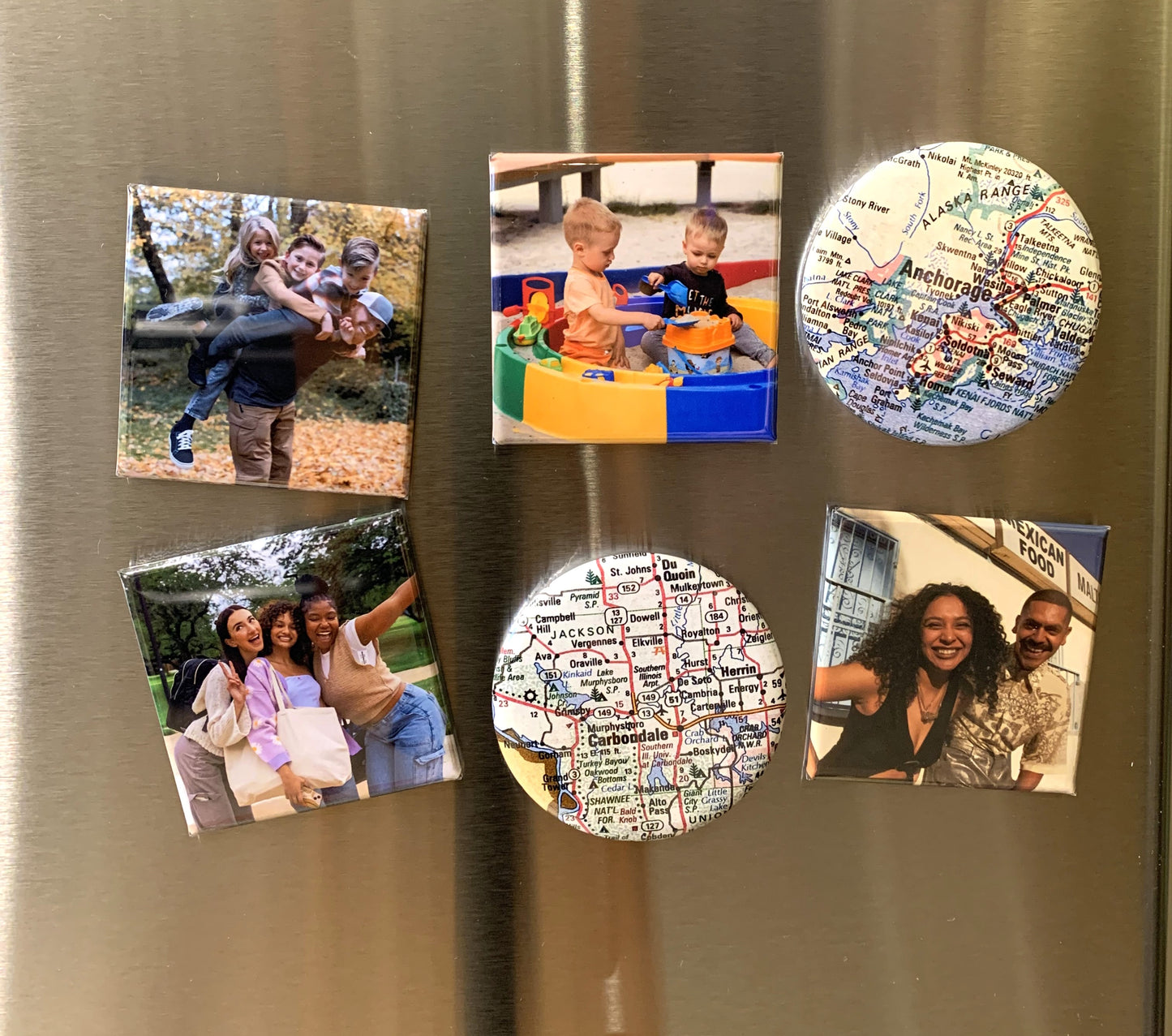 Custom Photo Magnets (hardback)
